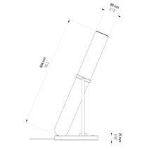 DCW Editions La Lampe Frechin Table or Floor Light LLFRECHIN hero image