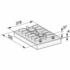 Miele 38cm Natural Gas Cooktop CS7102-1FL image NaN