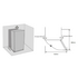 TCL 198L Top Mount Frost Free Fridge P221TMW image NaN
