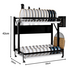 SOGA Two-tier Kitchen Organiser KITCHENXY048 image NaN