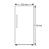 Westinghouse WRM4300WBR 430L Upright Fridge image NaN