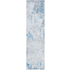 Rug Culture Illusions Large Blue & Silver Rug 400X80CM - ILU-132-BLUE-40080 image NaN