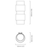 CTO Lighting Ring Wall Light - Bronze RINWAOBZ image NaN