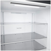 LG 436L Bottom Mount Frost Free Fridge - Black GB-B400BS hero image