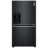 LG 625L Side by Side Fridge with Non-Plumbed Ice & Water Dispenser Matte Black GS-L668MBNL image NaN