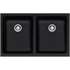 Franke KBG120BONYX Kubus Double Bowl Undermount Sink image NaN