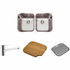 Abey NuQueen Double Bowl Undermount Sink Pack Q200UT image NaN