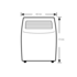 Omega Altise OAPC1413 Altise 4kW Portable Air Conditioner image NaN