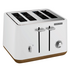 Morphy Richards 240016 Aspect Cork 4 Slice White Toaster image NaN