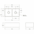 Turner Hastings Novi 85 X 46 Fine Fireclay Double Bowl Butler Sink Gloss White NO85FS image NaN