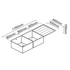 Abey Lugano Double Bowl Sink with Drainer ST340DU image NaN