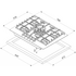 Blanco Gas Cooktop CGG705WFFC image NaN