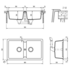 Abey TN200TCR Schock Typos Double Bowl Sink Pack image NaN