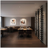 KingsBottle 18 Bottle Floor-to-Ceiling Mounted Wine Rack with Offset Pegs FTC215W3050H-S18X1 image NaN