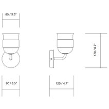 Pinch Lilio Wall Light PI-WL-LIL hero image
