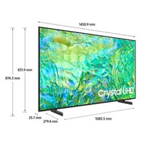 Samsung 65 Inch CU8000 Crystal UHD 4K Smart TV UA65CU8000WXXY hero image