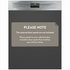 Smeg 60cm Universale Semi-Integrated Dishwasher DWAI6315XT3 image NaN