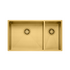 Oliveri Spectra 1 & 1/2 Bowl Brushed Gold Sink SB35AU image NaN