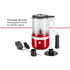 KitchenAid KFCB519 Cordless Food Chopper Empire Red 5KFCB519AER image NaN