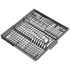 Hisense 60cm Freestanding Dishwasher Silver Steel HSBE15FS image NaN