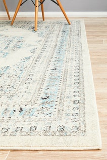 Rug Culture Century Extra Large Multi-coloured Rug 330X240CM - CEN-922-WHT-330X240 hero image