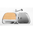 Oliveri WA70UMAPACK Monet Double Bowl Undermount Sink Pack image NaN
