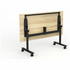 OLG Agile Flip Table 1500x750 New Oak Worktop with Black Frame OG_AGFLIP1575B_NO image NaN