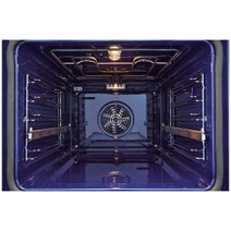 LG Series 5 60cm InstaView Multifunction Oven Black Glass BO605G1GL5 hero image