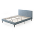 Zinus Liam Classic Home Queen Upholstered Fabric Bed Base Light Blue AU-FPPPLB-12Q image NaN