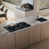 ASKO 90cm Natural Gas 5 Burner Cooktop with Fusion Volcano Burner Matte Black Ceramic Glass HG8954MGD1 image NaN
