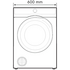 Electrolux 6kg 300 Series Vented Clothes Dryer White EDV605H3WC image NaN
