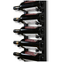 KingsBottle 18 Bottle Floor-to-Ceiling Mounted Wine Rack with Offset Pegs FTC215W3050H-S18X1 image NaN