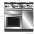 Falcon 100cm Professional FX Freestanding Dual Fuel Oven/Stove Slate and Chrome PROPL100FXDFSL-CH image NaN