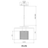 DCW Editions In The Sun 270 Pendant Lamp - Silver and Gold ITSP270SIGO image NaN