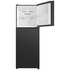 Haier 300 Series 311L Top Mount Refrigerator Black HRF330TG image NaN