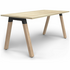 OLG Plantation Single Desk 1500x750 New Oak Worktop with Oak Legs OG_PLSD1575_NO image NaN