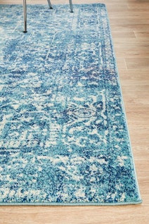 Rug Culture Evoke Medium Blue Rug 230X160CM - EVO253BLUE230X160 hero image