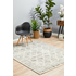 Rug Culture Century Medium White & Charcoal Rug 230X160CM - CEN-999-GREY-230X160 image NaN