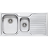 Oliveri DZ101 Diaz 1 and 1/2 Bowl Right Hand Drainer Sink image NaN