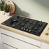 Bosch 90cm Series 8 Natural Gas Cooktop Tempered Glass Black PRS9A6H40A image NaN
