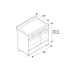 Bertazzoni 90cm Heritage Induction Cream Freestanding Double Oven HER95I2EAVT image NaN