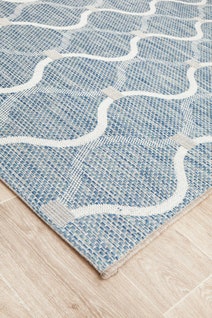 Rug Culture Terrace Extra Large Blue Rug 330X240CM - TER-5501-BLU-330X240 hero image