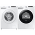 Samsung 7.5kg Front Load Washing Machine and 8kg Heat Pump Dryer WW75T504DTWDV80T5420 image NaN