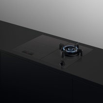 Fisher & Paykel Series 9 30cm 1 Burner Natural Gas Cooktop Black Glass CG301DNGGB5 hero image