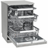LG 60cm 15 Place QuadWash Dishwasher in Platinum Steel Finish with TrueSteam XD3A25PS image NaN