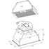 Schweigen 60cm Black Undermount Rangehood On-Board Motor NAUM-6B image NaN