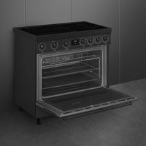 Smeg 90cm Matte Black Induction Freestanding Oven C9IMN2 hero image