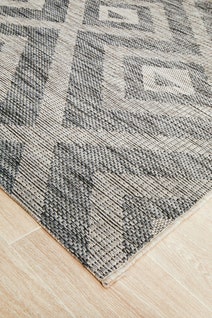 Rug Culture Terrace Oversize Black Rug 400X300CM - TER-5504-BLK-400X300 hero image
