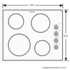 Westinghouse WHC644SA 60cm Ceramic Cooktop image NaN