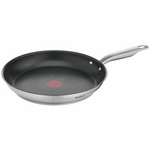 Tefal 28cm Virtuoso Stainless Steel Non-stick Induction Frying Pan E4910625 hero image